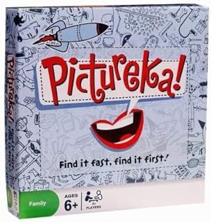 Pictureka Games Eye Sight Challenging Pictureka Board Game Children Toy 105 cards Family Game English Version-s