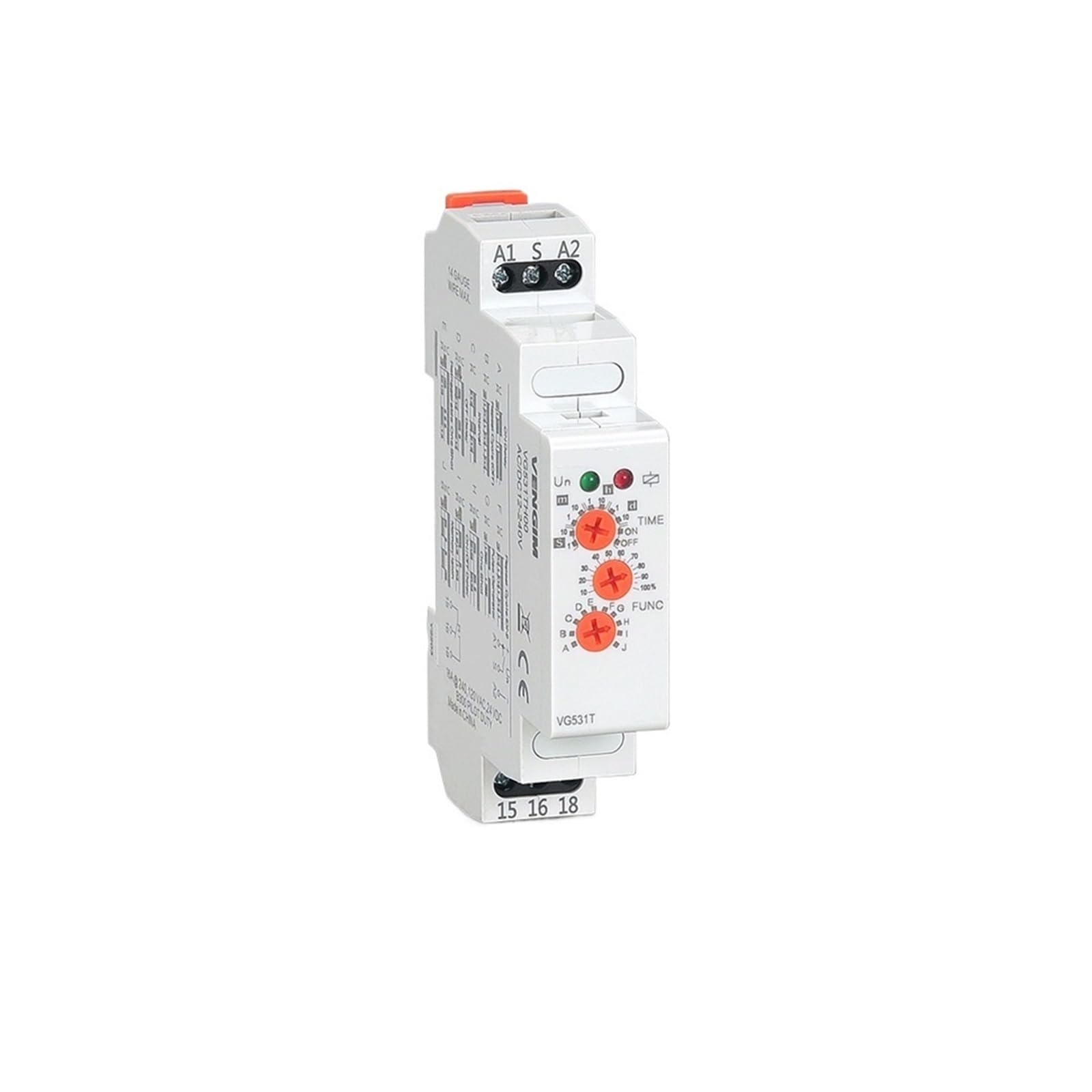 OSHZIKJII Relay 12v 24v 220v 230v AC/DC Electronic 16A(AC 220V)