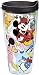 Tervis 1227840 Disney - Classic Characters Tumbler with Wrap and Black Lid 24oz, Clear