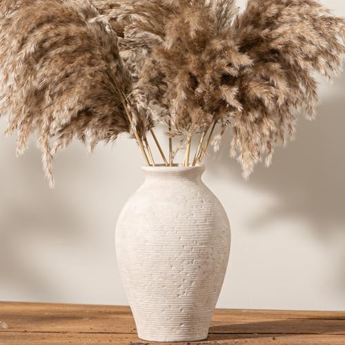 image for Vanselia Ceramic Flower Vase Home Decor - Large Farmhouse Table Vases 