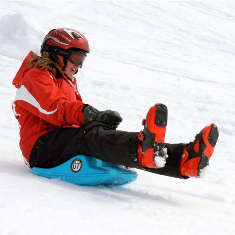 Freestyle Mini Luge Snow Sled Made in USA Lightweight Steerable Sit-Down Racer product thumbnail 6