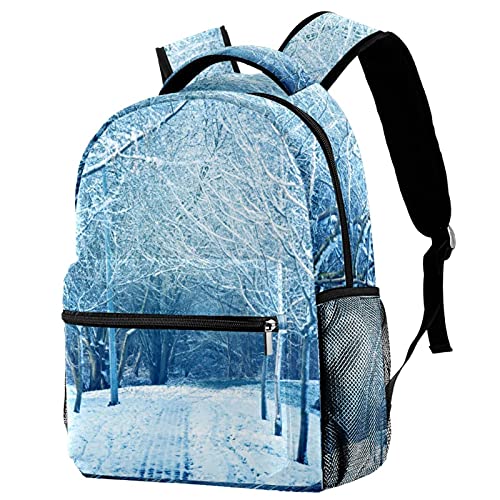 Sac à dos de voyage enfant avec housse de neige et porte-bouteille