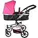 Produktbild Banditen und Engel mt227 2-in-1-schwarz Puppe Kinderwagen