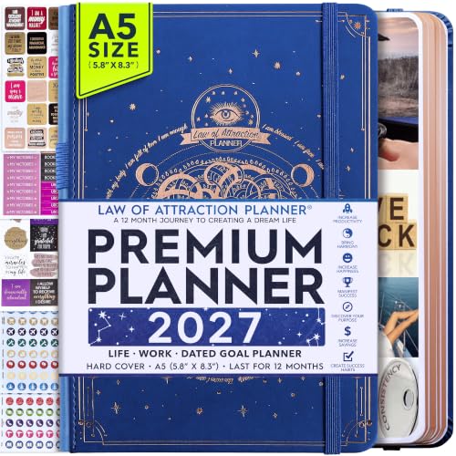 Image of 2027 Planner Weekly and Monthly & Manifestation Journal for Women