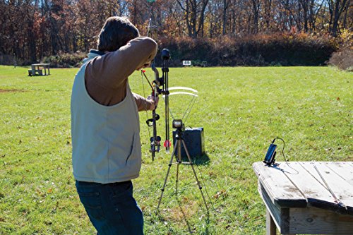 Caldwell Ballistic Precision Chronograph with FPS and MPS Readings, Sun Screens and Large LCD Screen for Range Shooting