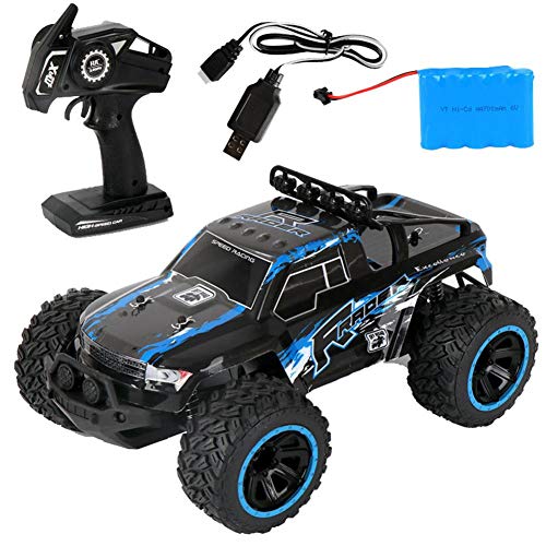 Preisvergleich Produktbild Ferngesteuertes Auto Geländewagen Ferngesteuert Spielzeug USB Wiederaufladbare 2,4 Ghz 1:14 Auto Modell Spielzeug Für Kinder Jungen Kindergeburtstag Geschenke