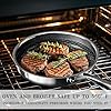 VONIKI Hybrid Tri-ply Stainless Steel Cookware Set, Pots And Pans Set Non Stick with Steamer Basket, Non Toxic Induction Cookware, Kitchen Cookware Sets PFOA & PTFE Free, Dishwasher and Oven Safe #5
