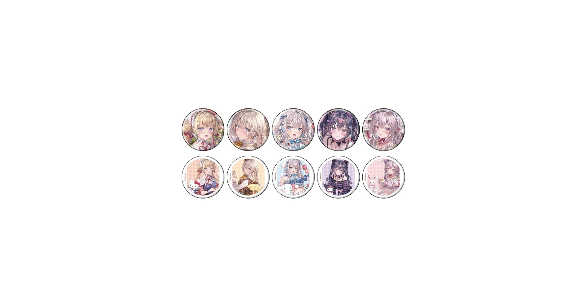 ☆1点限り☆ ももこ x サンリオキャラクターズ 01 コ 個入りBOX 342 ミニ色紙「ももこ×サンリオキャラクターズ」01/コンプリートBOX