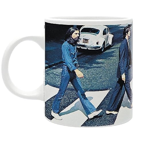 The Beatles – Tasse – Abbey Road – Tasse à café – Logo – Tasse à café – Tasse – Céramique – Boîte cadeau - Les Beatles, Paul McCartney, John Lennon, RIngo Starr, George Harrison The Beatles - Tasse - Abbey Road - Tasse à café - Logo - Tasse à café - Tasse - Céramique - Boîte cadeau