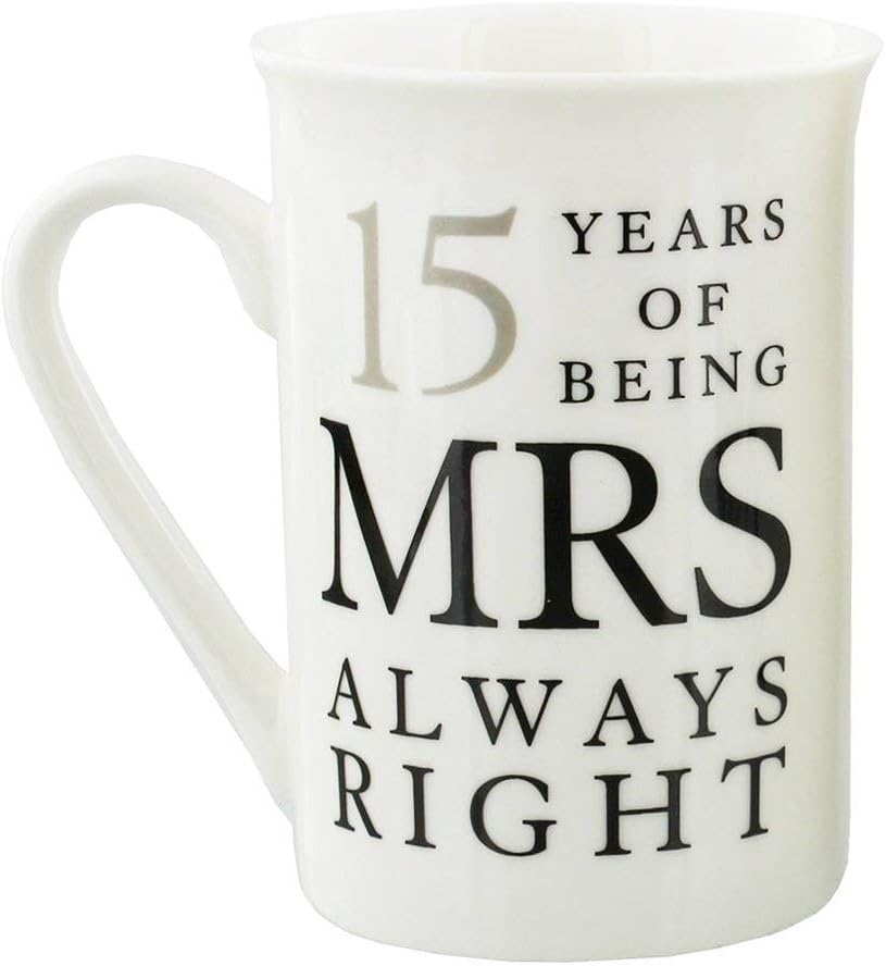 🛒 Crazy Deals Haysoms Ivory 15th Anniversary Mr Right & Mrs Always Right Mug Gift Set Crazy Clearance Haysoms Ivory 15th Anniversary Mr Right & Mrs Always Right Mug Gift Set