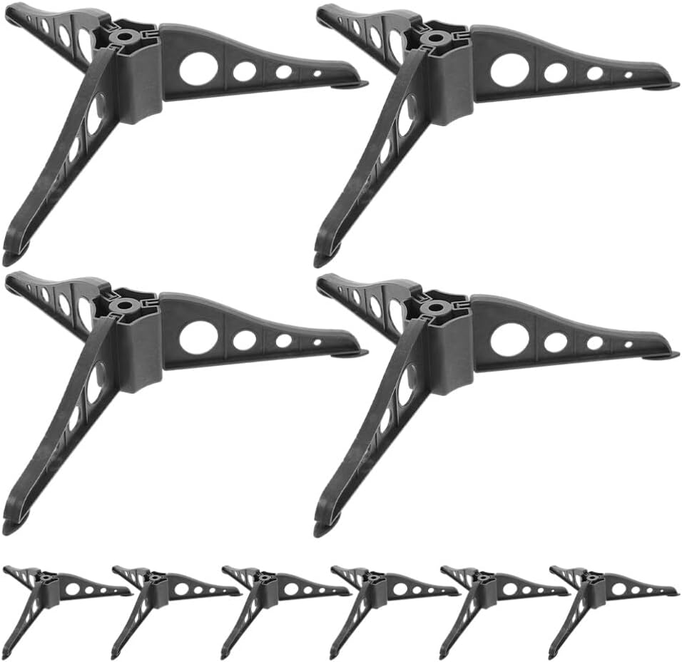 Alipis 10pcs Christmas Tree Stand Base Support for Artificial Xmas Trees Easy Installation Compact Design Sleek Finish Essential