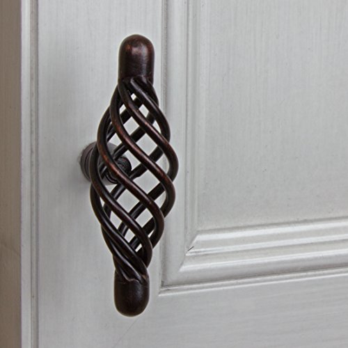 Gliderite Hardware 3051-Orb-50 3 Inch Diameter 50 Pack T-Handle Cabinet Knob, 3", Oil Rubbed Bronze Finish #TOP5