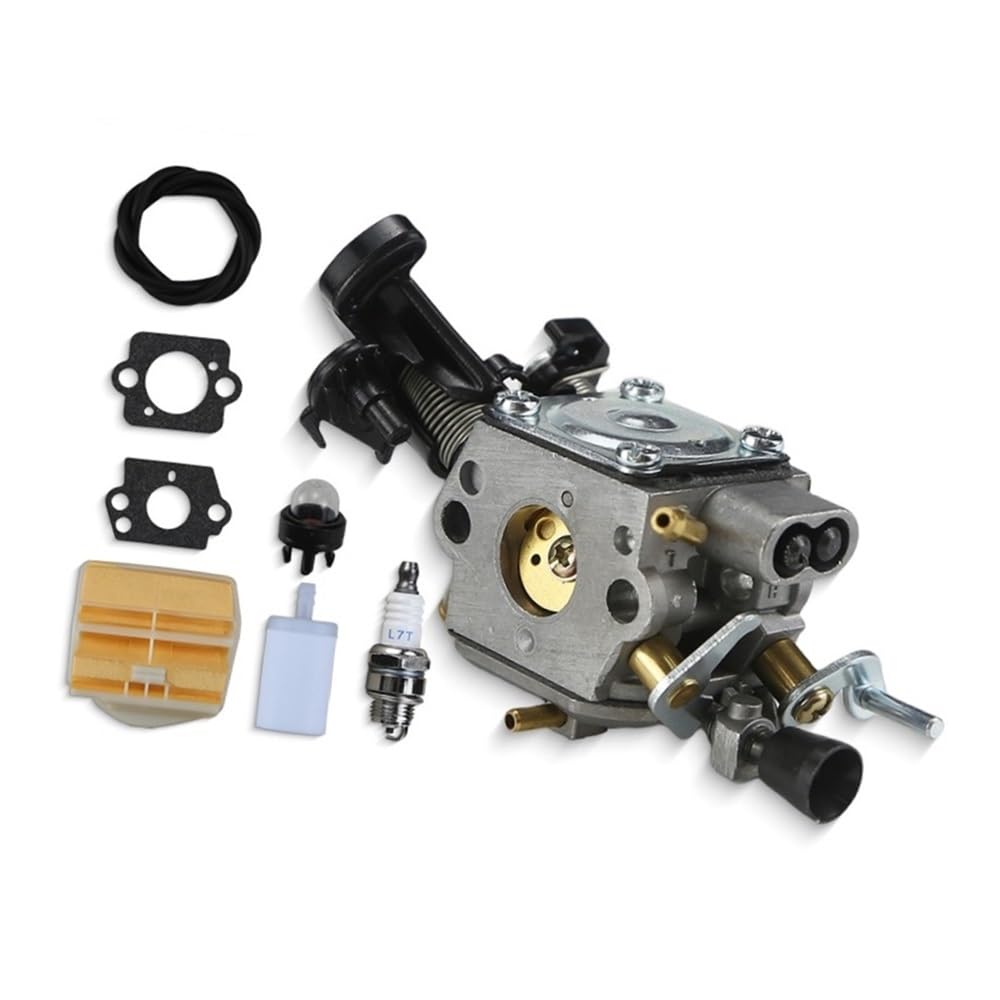 Ajuste for ZAMA C1M-EL37B 506450401 Juego de carburador de Motosierra for Husqvarna 445 450 445E 450E for JONSERED CS2245S 506450401(C1M-EL37B Set)