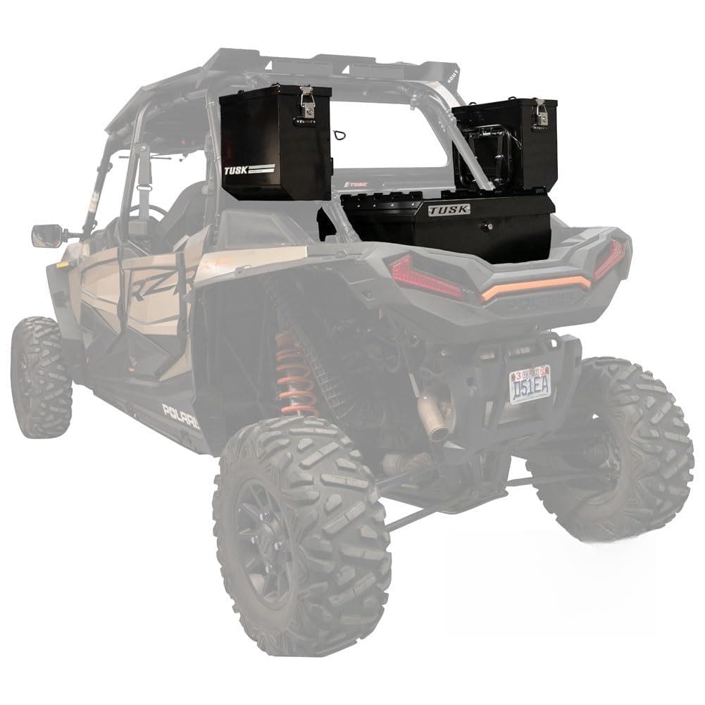 TUSK Journey Cargo Kit Aluminum Box for Polaris RZR XP 1000 High Lifter Edition 2017-2022