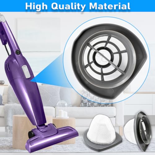 2033 Vacuum Filters for Bissell 2033, 20331, 20333, 20334, 20336, 20339, 2033M Featherweight Stick Lightweight Bagless Vacuum Cleaner, Part # 1611508, 4 Pack