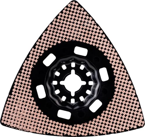 Bosch Professional 1x Schleifplatte Expert AVZ 90 RT10 (für Hartholz, Weichholz, Ø 90 mm, Körnung 100, Zubehör Multifunktionswerkzeug)