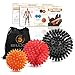 5BILLION Masaje Bolas Spiky Massage Ball - Bola de Lacross & Bola de Estrés - Herramienta de Masaje de Tejido Profundo para Liberación Miofascial, Accupoint Masaje, Accupoint Masaje, Terapia Física