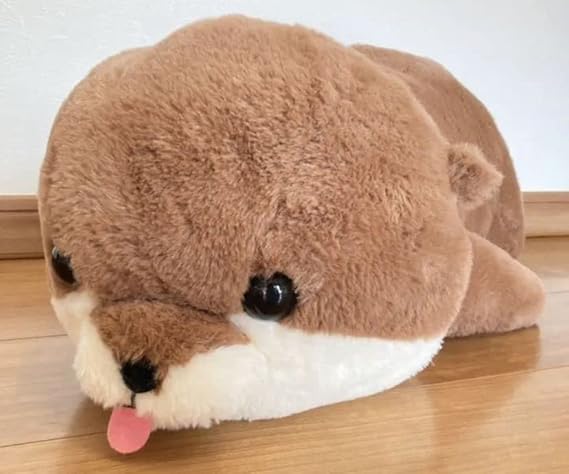 Amazon タイトー限定くったりカワウソ 寝そべりbig ぬいぐるみ特大 かわうそ グッズ ビッグぬいぐるみ Taito ぬいぐるみ おもちゃ