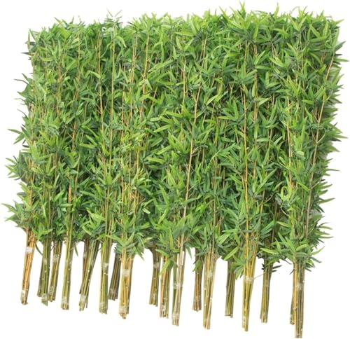 Plantas de bambú artificiales de 1m en pack de 40 unidades para decoración 2