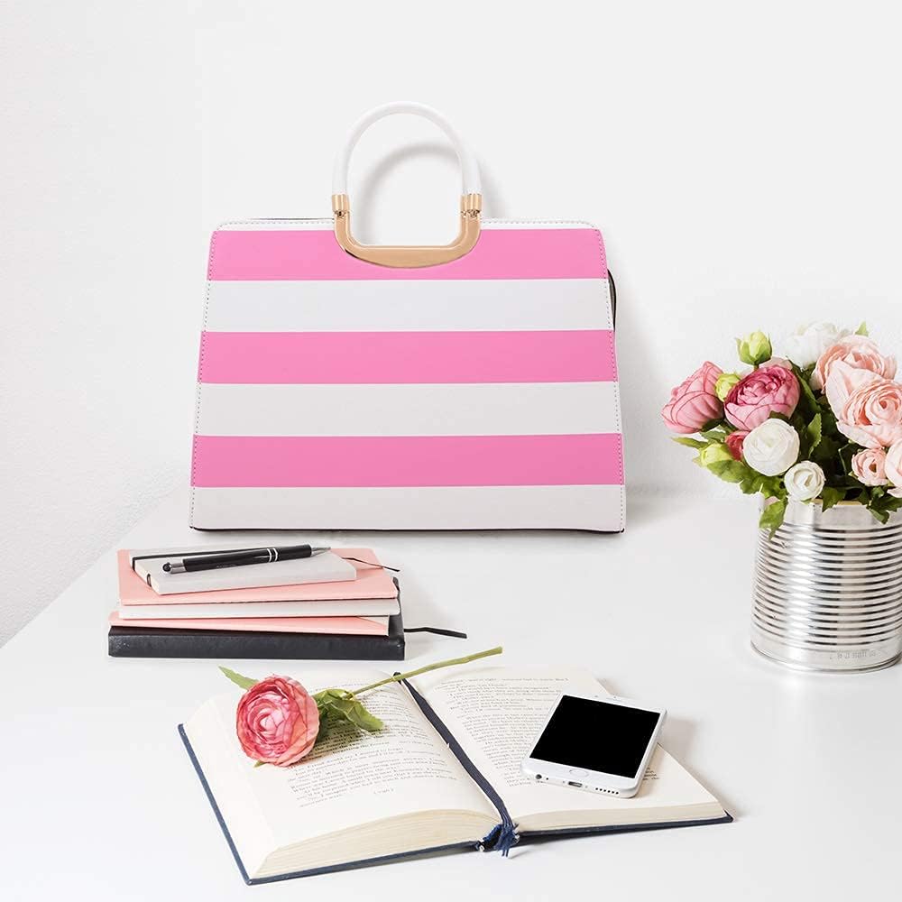 Miniatura 5 de Womens Handbag Top Handle Shoulder Bag Tote Satchel Purse Work Bag with Matching Wallet