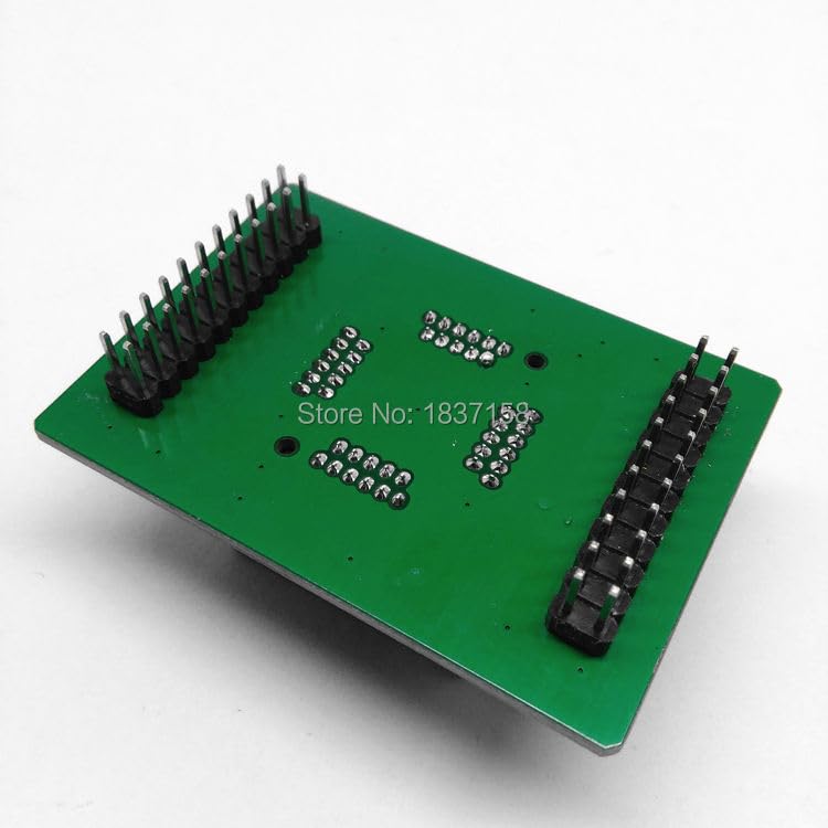 Wiring Connecting Terminals - QFP44 TQFP44 LQFP44 OPENTOP Pin Pitch 0.8mm Burn in Socket FPQ-44-0.8 Test Socket Flash Adapter