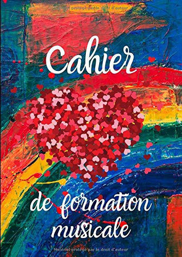 Cahier De Musique Avec Portée A4: Carnet De Partitions Grand Format