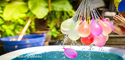 『金魚×水風船 』カラフル6匹 水風船 風船 500ポイント消化 カラフルウォーターバルーン 37個