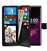 Note 9 Case, Pasonomi Note 9 Wallet Case with Detachable SlimCase - [Folio Style] PU Leather Wallet case with ID&Card Holder Slot Wrist Strap for Samsung Galaxy Note 9 (Black)