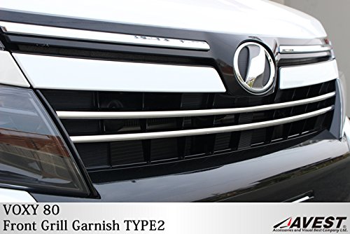 ヴォクシー 80G’s フロントグリルガーニッシュ ヴォクシー 80系 前期 フロントグリルカバー ガーニッシュ