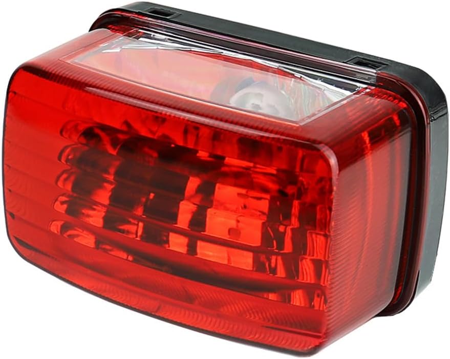 FSFY 5KM-84710-01-00 Taillights Rear Brake Lamps Stop Tail Light Plastic Red Motorcycle for Yamaha 700 1RBD YXR7FHD YXR7FSPD BIG BEAR YFM40FBHW