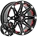 Ballistic 814 Jester 16x8 6x139.7/6x5.5" -6mm Flat Black Wheel Rim