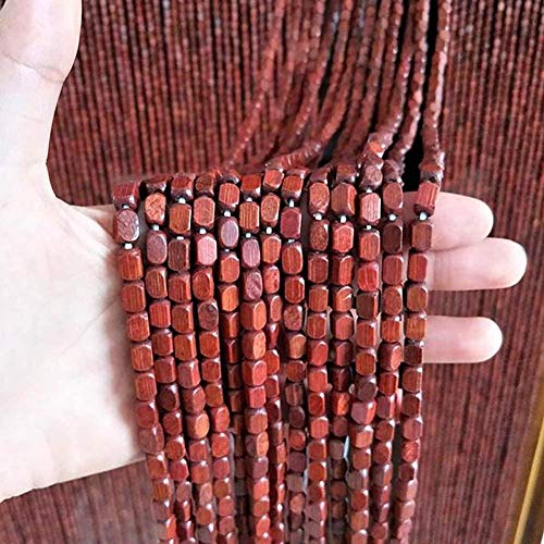Rideau de perles pour séparer une pièce sans travaux panneau bois 90x200 - 2