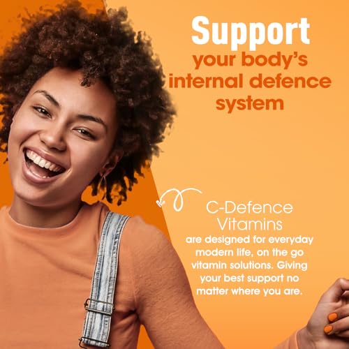 Vitamin C Chewable 180 Orange Tablets 1000mg, Supports Immune Health and Helps Fight Colds - Helps Reduce Tiredness and Fatigue - Image 5