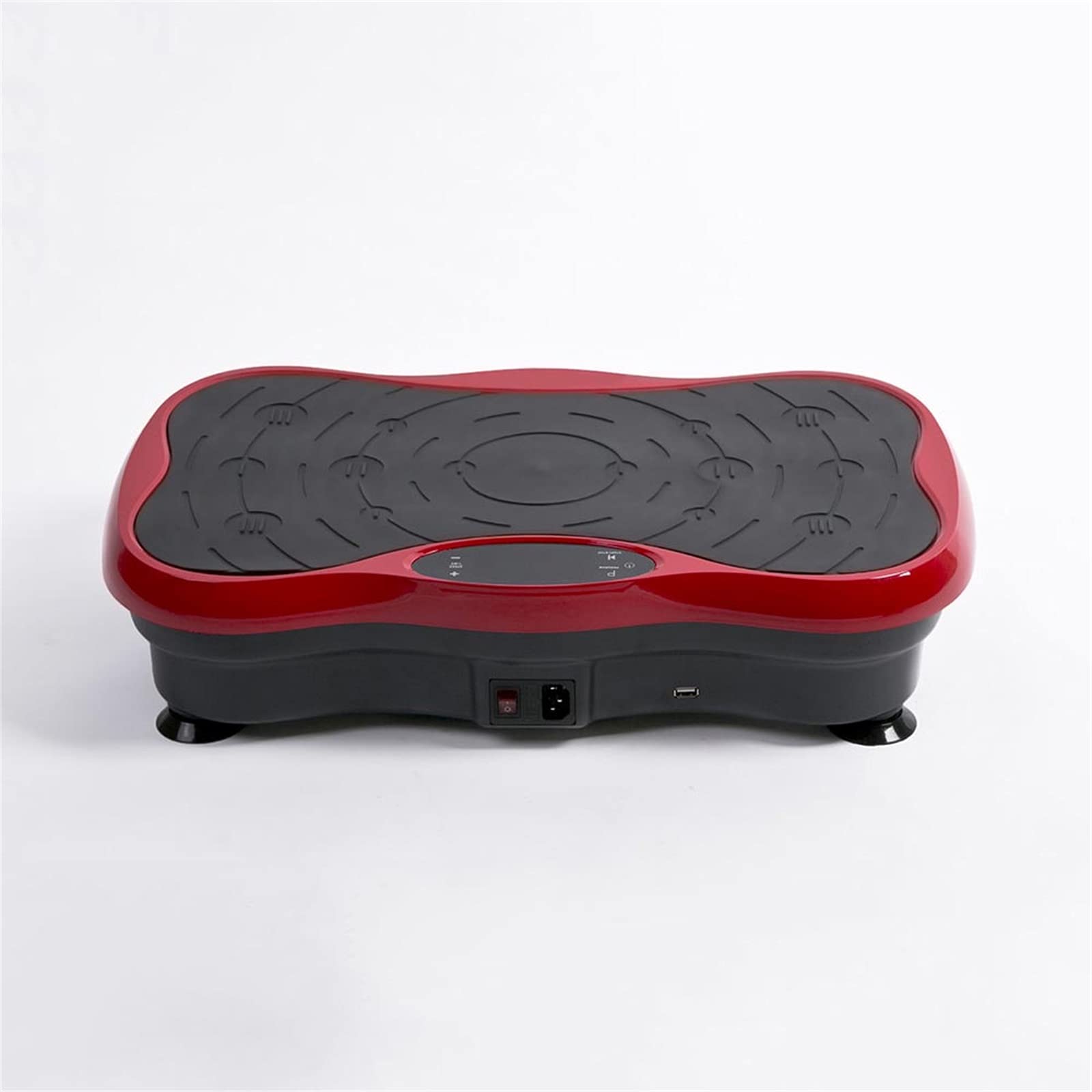 Pedane vibranti, pedana Vibrante con Altoparlante Bluetooth, 5 modalità di Programma, 2 Fasce di Resistenza, Allenatore Fitness con Vibrazione per Perdita di Peso e tonificazione del Corpo