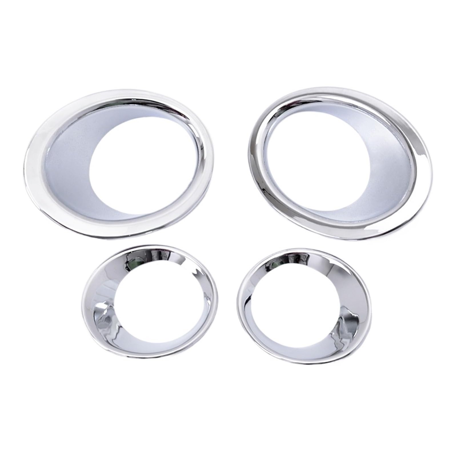Car Front Rear Fog Light Lamp Cover Trim, Fit For Nissan, Qashqai Dualis 2007-2009 Chrome Foglight Bezel Trims Accessories Osłona tylnego światła