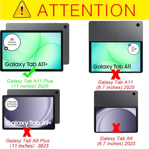 Housse Galaxy Tab A11 Plus pour chantier et voyage avec bandoulière et coque Junfire - 2