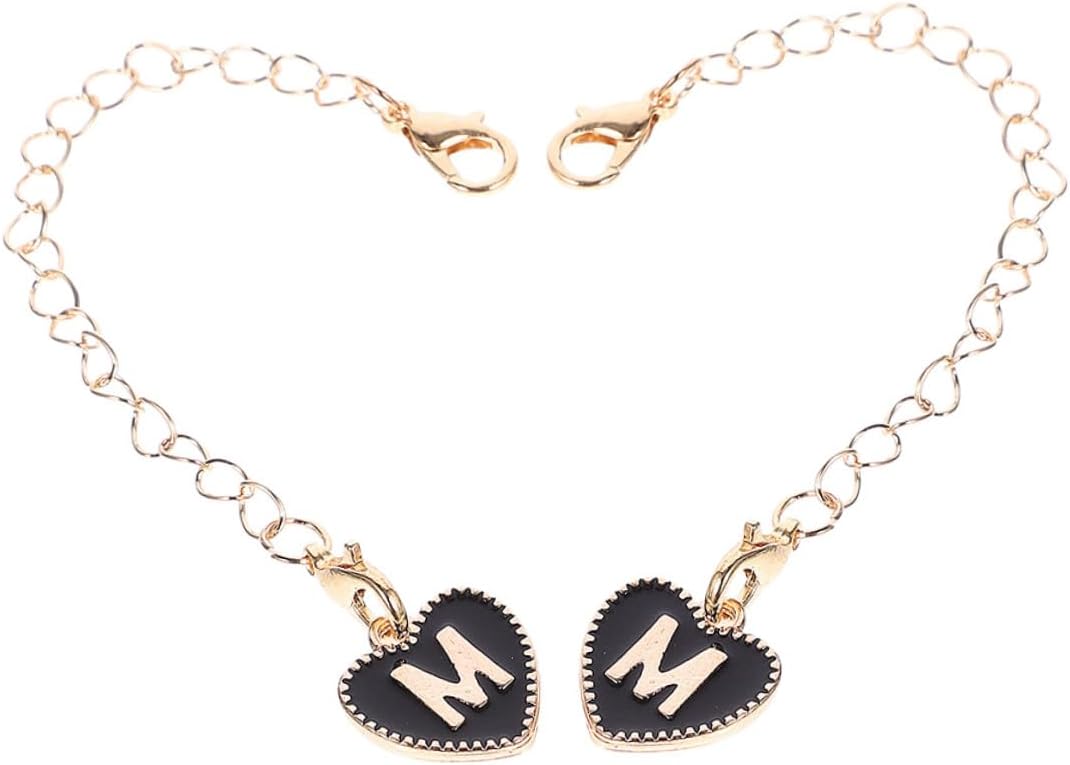 2pcs Letter Charms Hanging Chain for Water Cup Handle, Delicate Small Pendant Accessories for Tumbler Bottle Decoration, Unique Initial Tags for Women