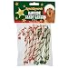 Ranch Rewards Holiday Candy Canes — Festive Treats for Dogs, 5", Pink