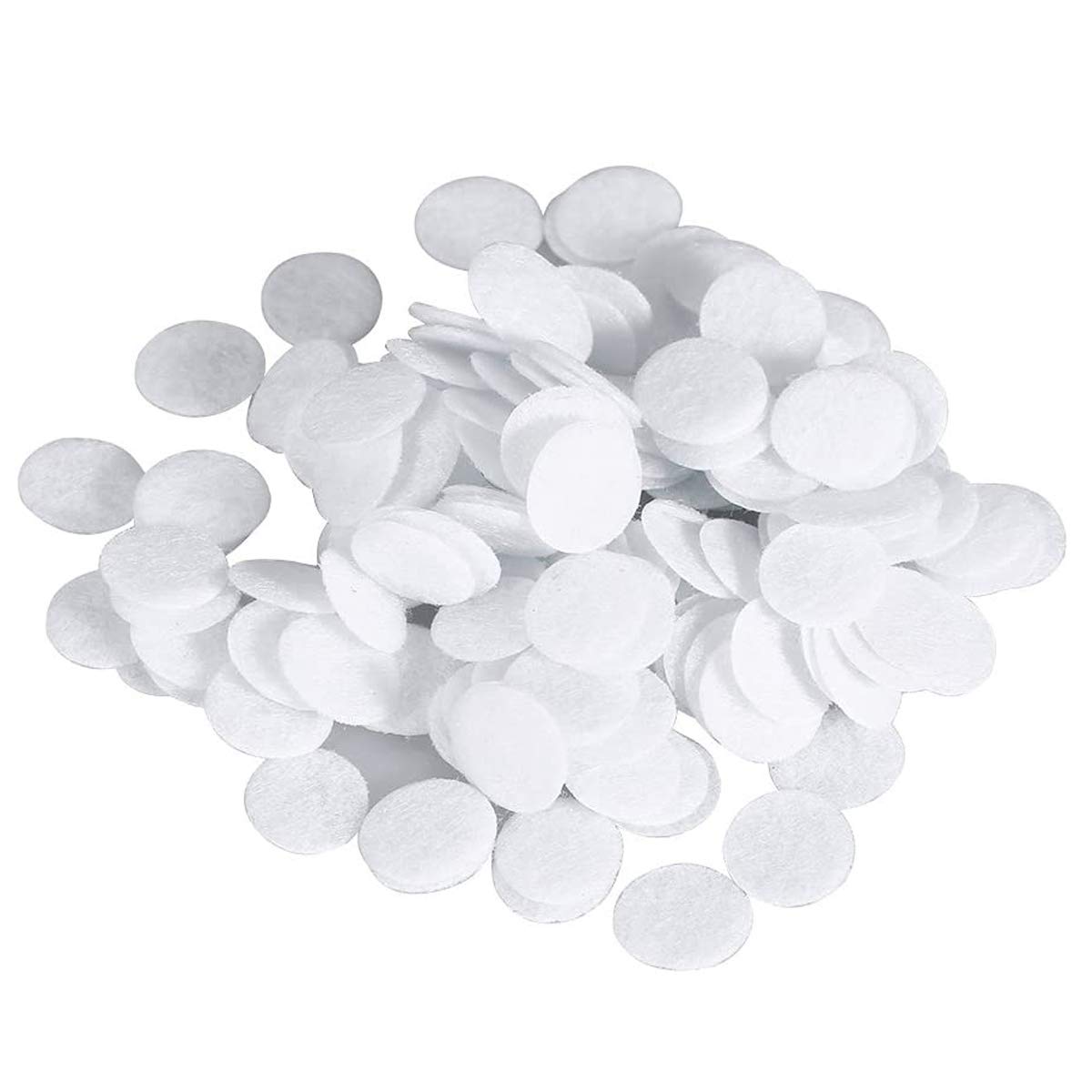 Microdermabrasion Machine Filters, Yofuly 300 Pieces Microdermabrasion Filters, Microdermabrasion Replacement Cotton Filters, Vacuum Sponge Filters, White | 10mm