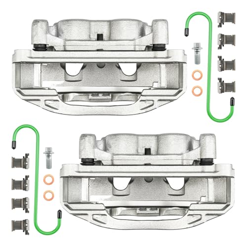 Image of PHILTOP Front Brake Caliper 18-B5302, 18-B5303 Compatible with 2011-2019 Silverado /Sierra 2500 HD /3500 HD, 2016-2019 Suburban 3500 HD