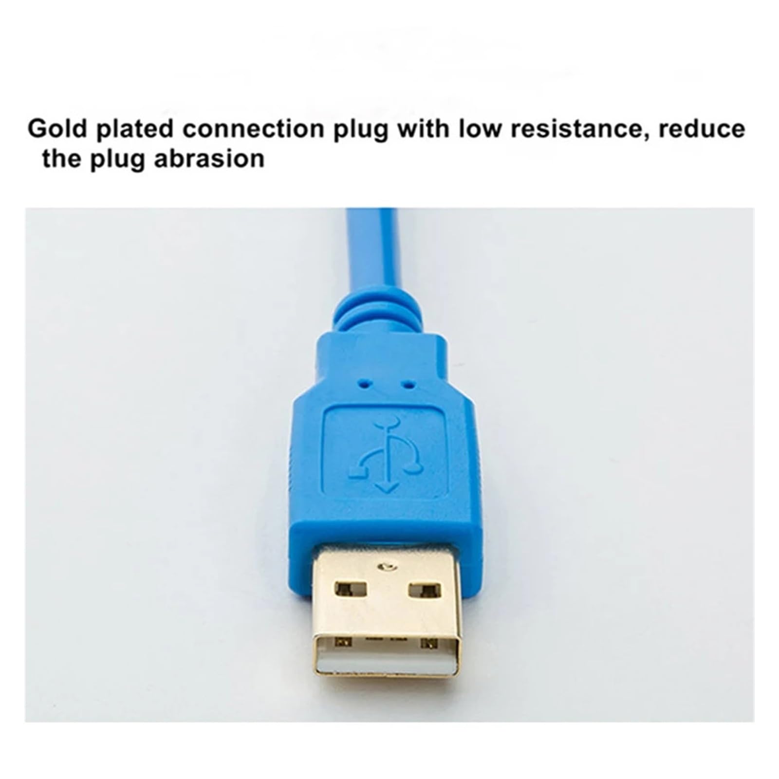 cable plc USB-Micro for TK6071 MT6071 MT6051 MT6103iP Panel táctil Cable de programación HMI (Size : 5m, Color : M)