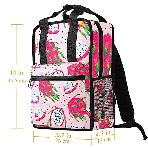 Sac à dos garçons tropical 35 cm multicolore imprimé fruits exotiques