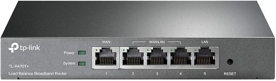 Roteador TP-Link Cabeado Load Balance, 5 Portas, Multi-Wan