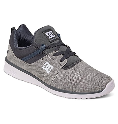 DC Heathrow Se Chaussures de Skateboard pour Homme, Gris, 40.5 EU