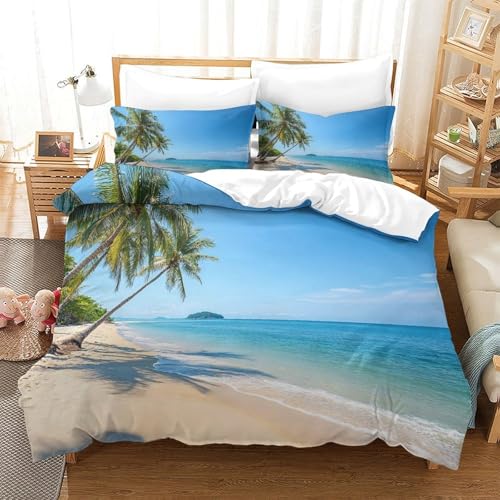 Housse de couette 3D microfibre ultra douce effet premium