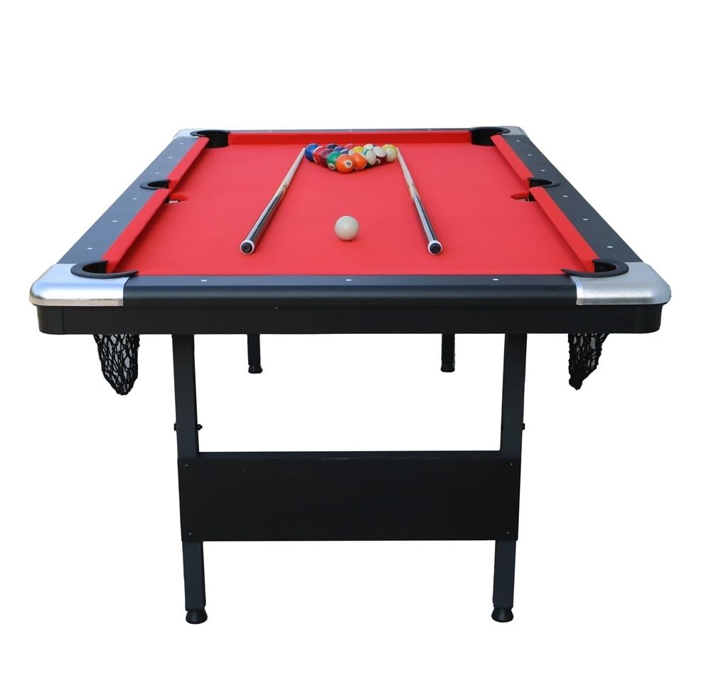 Tavolo da biliardo pieghevole Tavolo da biliardo multifunzionale Facile da montare Costruzione stabile Adatto for uso interno ed esterno Intrattenimento for la famiglia Attività sportive Design di arc
