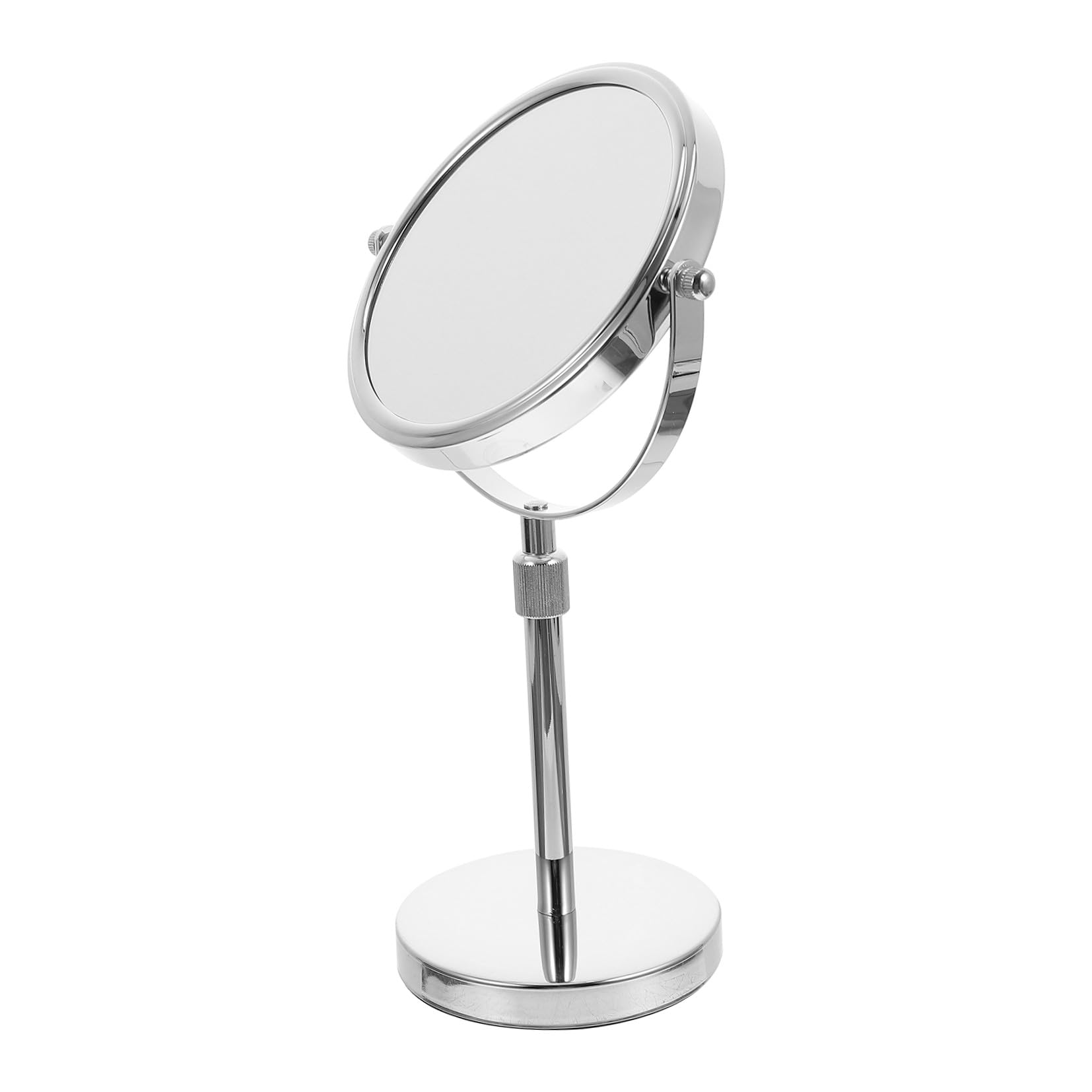Miroir de coiffeuse rétractable rond pour sublimer votre routine beauté matinale