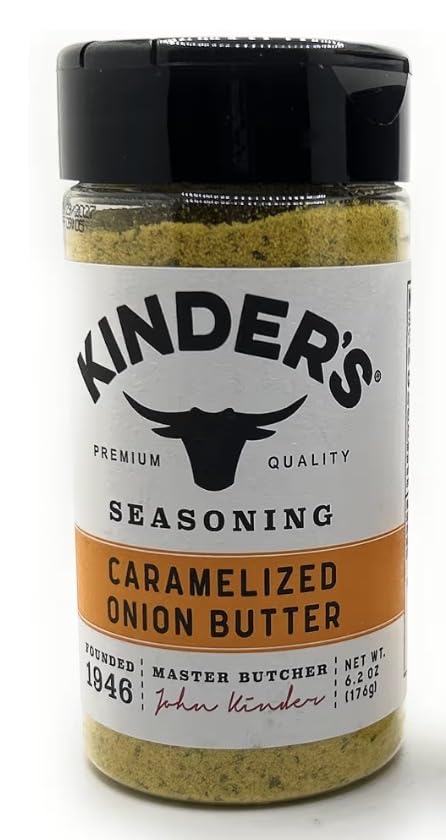 Kinder's Rubs & Seasonings - 1 bottle (Caramelized Onion Butter 6.2oz)