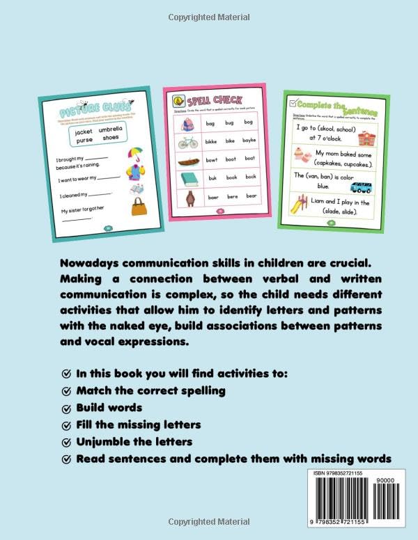 Miniatura 2 de Orton Gillingham Spelling Workbook for Kids with Dyslexia. 100 spelling activities for struggling readers and kids with dyslexia. Volume 2. 6-8