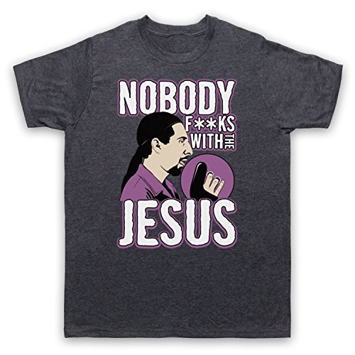 T-shirt Big Lebowski Nobody Fucks with The Jesus pour vos soirées